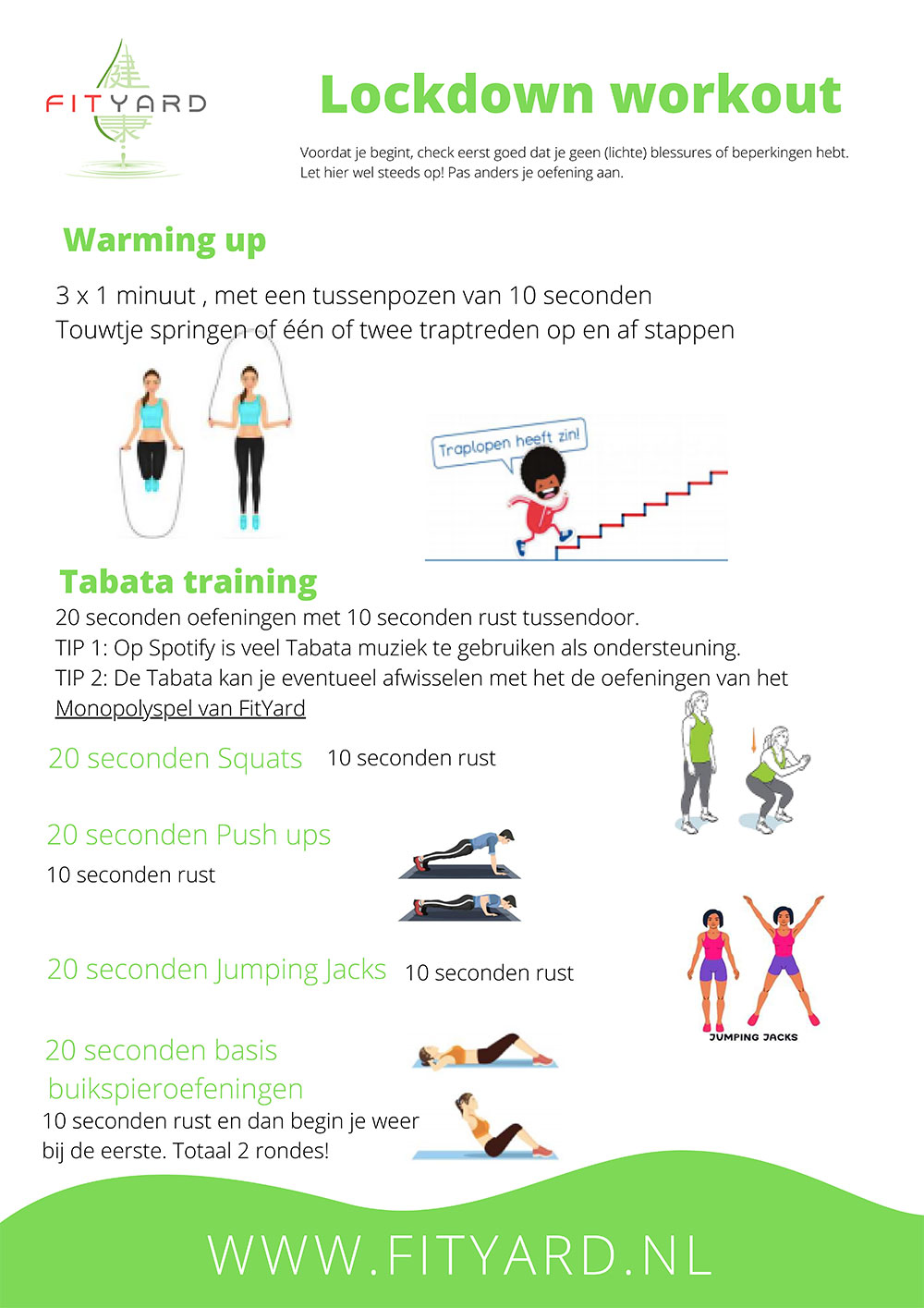 lockdown workout