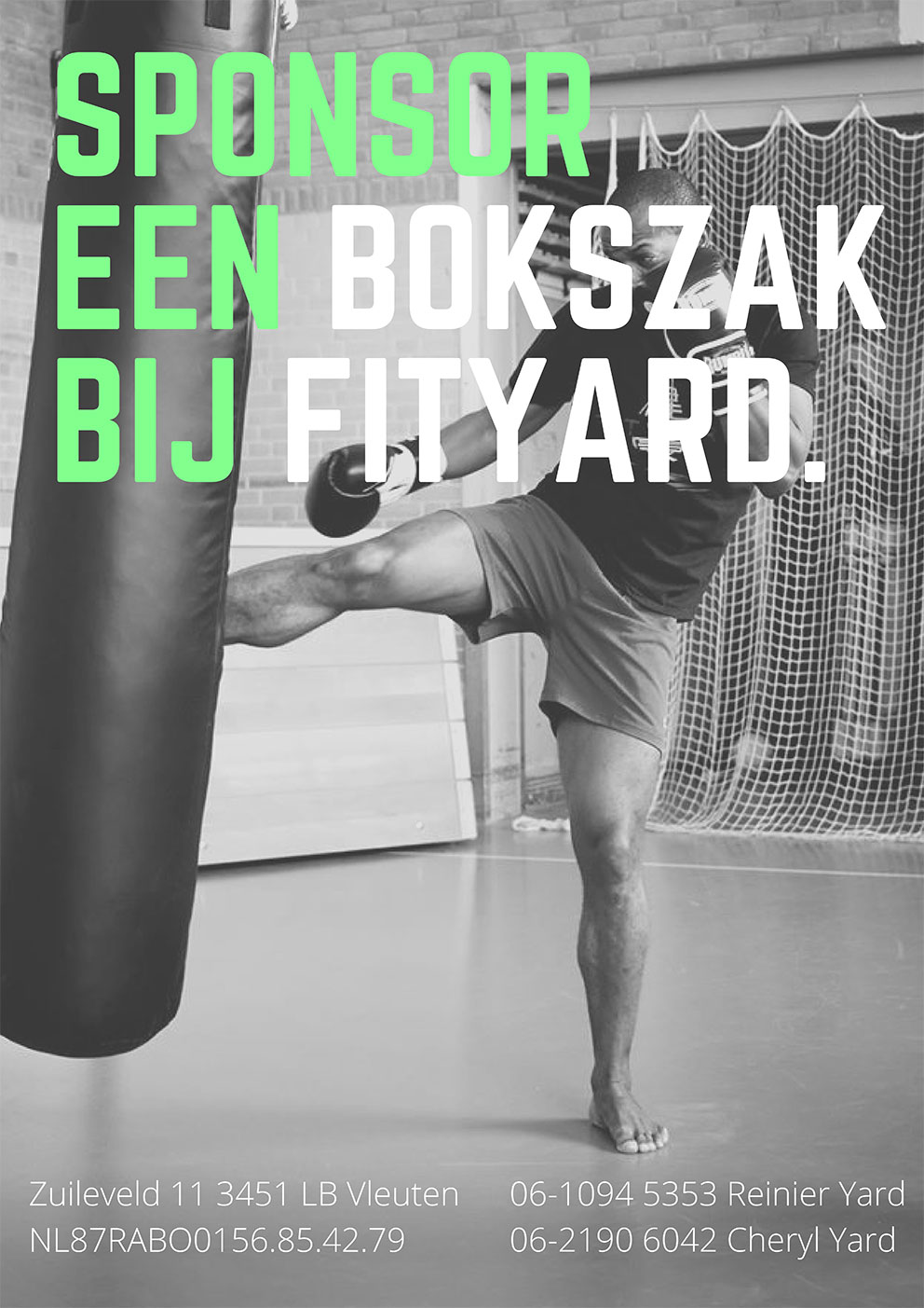 Sponsor een bokszak